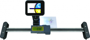Digital-Abstands- und Positionier-Messsystem inkl. VGA-Kamera mit Zoomfaktor,  Messbereich : 135.00 mm IP54