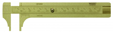 Brass Button Gauge, 80 mm / 3 inch