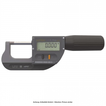 Sylvac • Professional micrometer S_Mike • IP67,0 - 30 mm / 0 - 1,2 inch