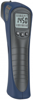 Infrared Laser Thermometer, -10 ~ +499,5 °C, 500 ~ +1,450 °C