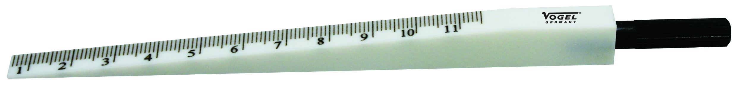 Messkeil aus ABS-Kunststoff Messbereich 0,5 - 11,0 mm