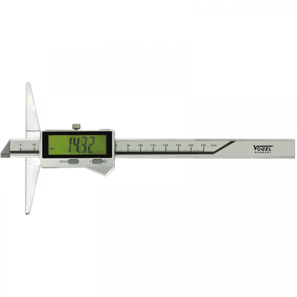 Electr. Digital Depth Caliper • IP67. type C. 150 mm / 6 inch