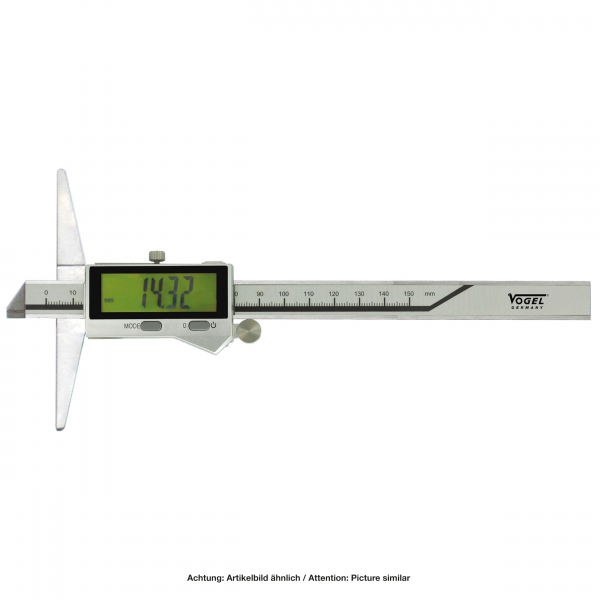 Electr. Digital Depth Caliper • IP67. type C. 300 mm / 12 inch