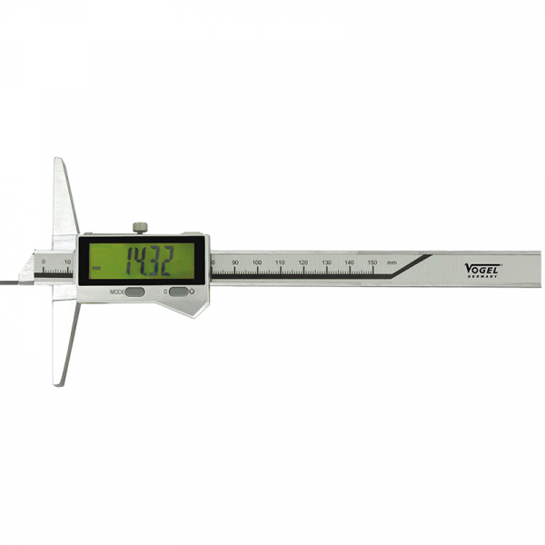Electr. Digital Depth Caliper • IP67. type F. 150 mm / 6 inch