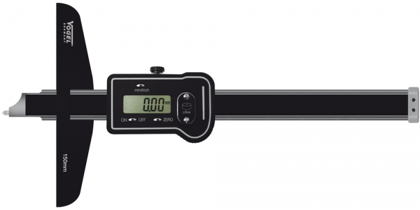 Electric digital depth caliper. 500 mm / 20 inch. ALU