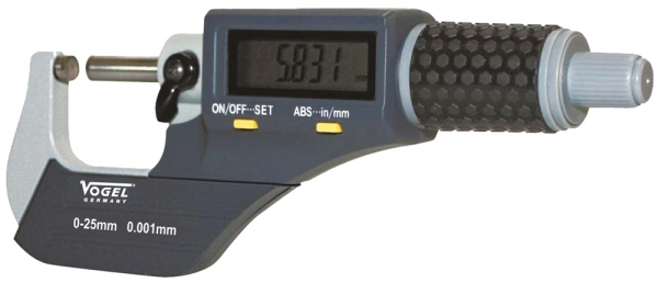 Digital Micrometer DIN 863, IP40, ABS-system, 75 - 100 mm / 3 - 4 inch
