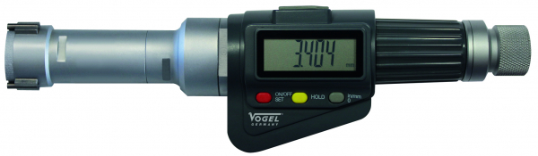 3-Point Digital Bore Micrometer, with data output, IP54, 16 - 20 mm / 0.63 - 0.80 inch
