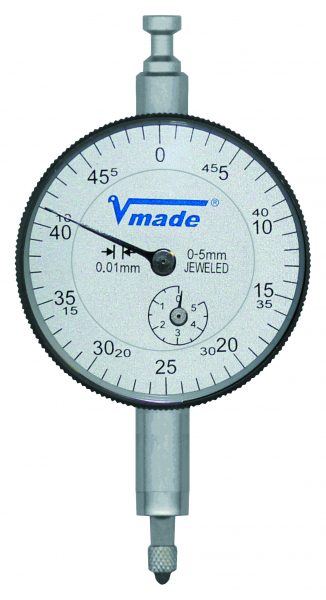 Kleinmessuhr 5 x 0.01 mm ø 45 mm