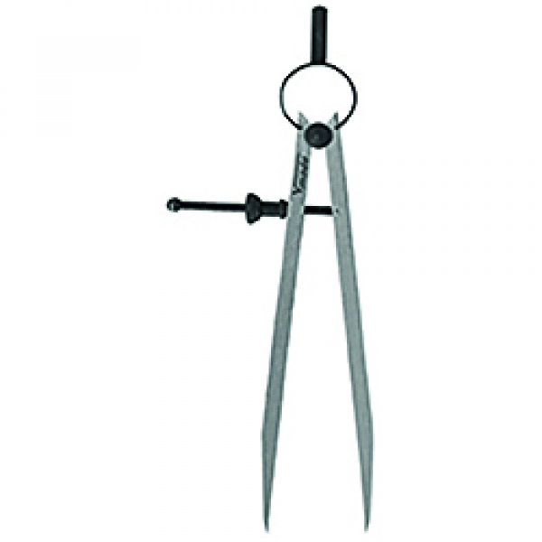 Federzirkel  75 mm. poliert