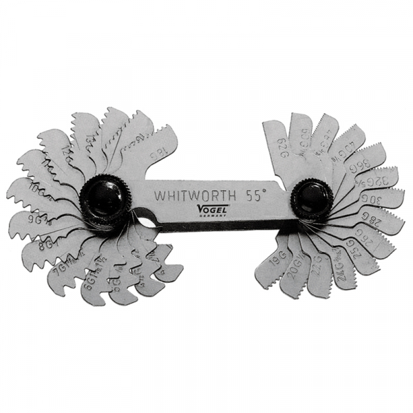 Screw Pitch Gauge. 0.25 - 6.00 mm mm. 24 blades