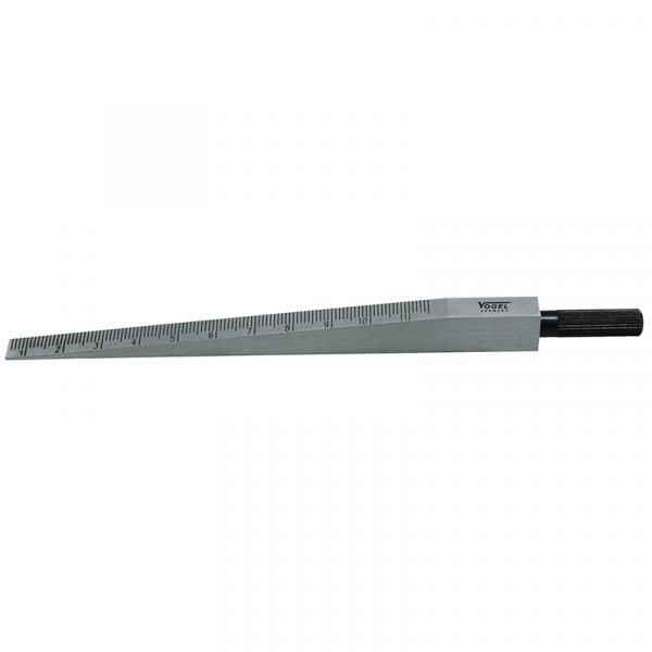 Taper Gauge. steel. 0.5 - 11.0 mm