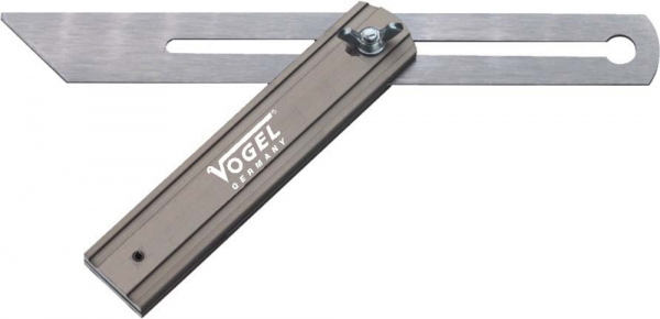 Bevel Square. with angle graduation. carbon steel blade. 250 mm