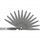 Feeler Gauge Set. stainless steel. 0.05 - 1.00 mm / .002 - .040 inch. 13 blades